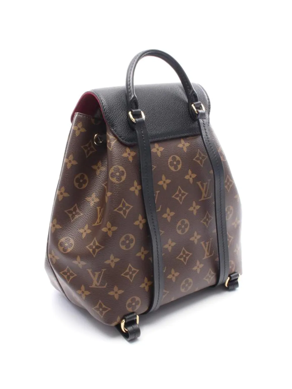 2010s Montsouris Monogram Leather Backpack