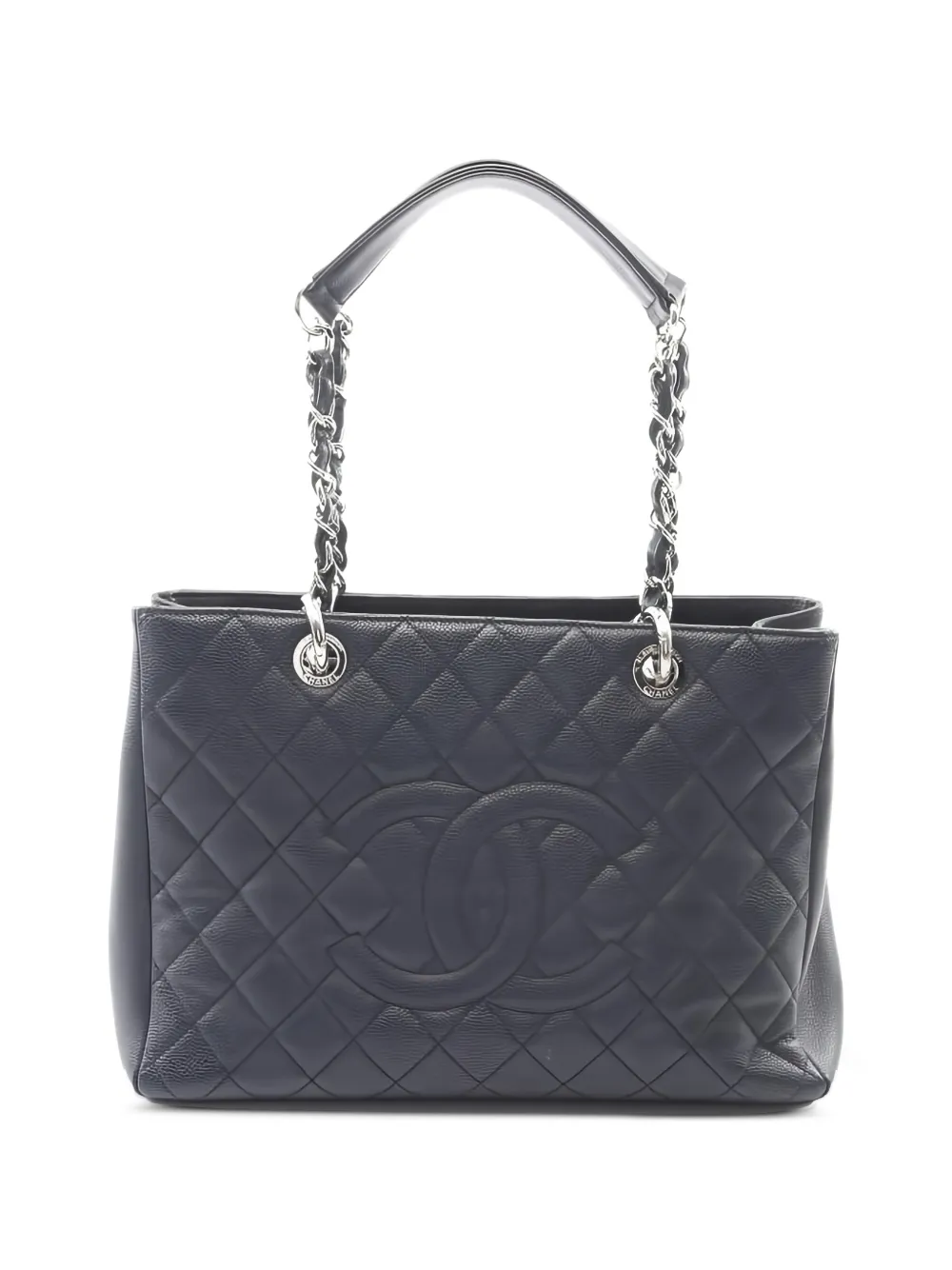 CHANEL Pre-Owned 2013-2014 Grand Shopping shoulder bag - Blu