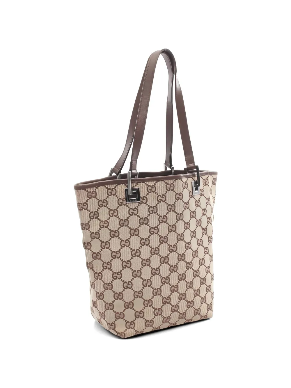 Gucci Pre-Owned Borsa tote GG in tela anni 2000 - Toni neutri