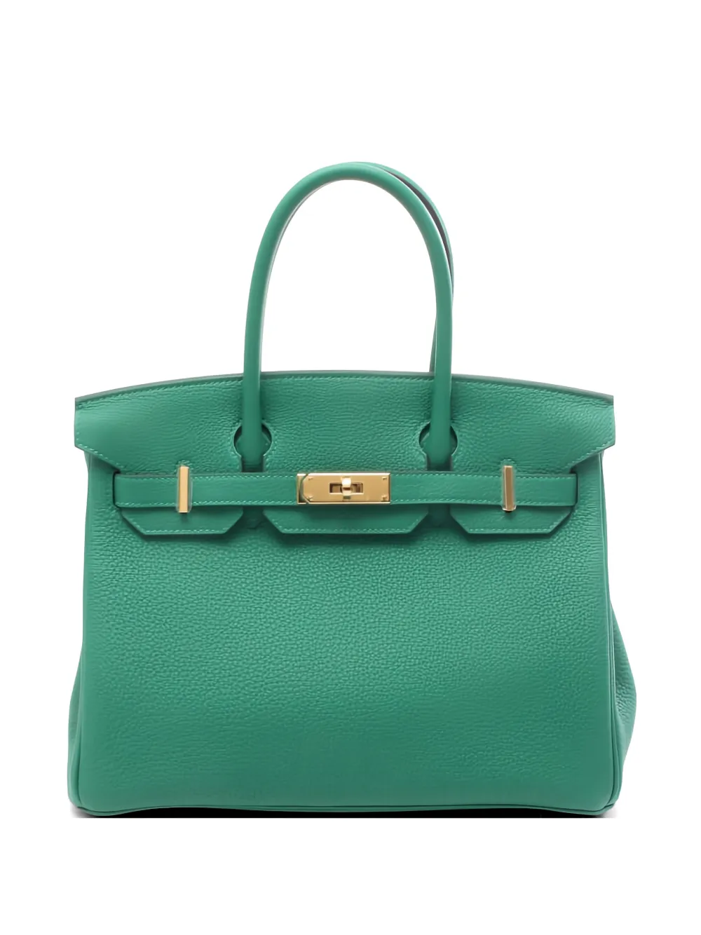 Hermès Pre-Owned 2024 Birkin 30 leather handbag - Verde