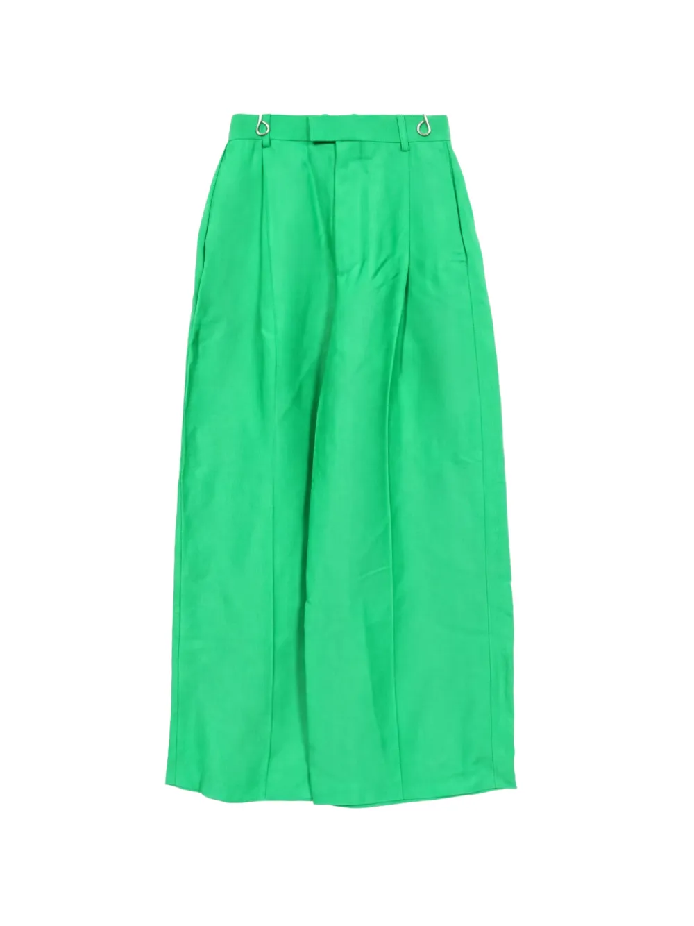 Bottega Veneta Pre-Owned 2000s Hose mit weitem Bein - Grün