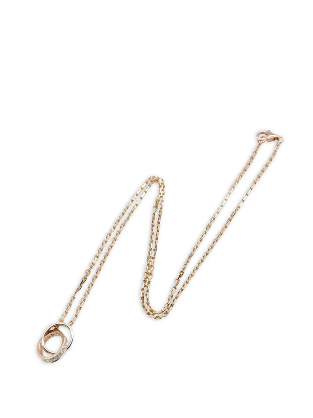 Cartier 2010s Baby Love diamond ring-pendant necklace - Rosa