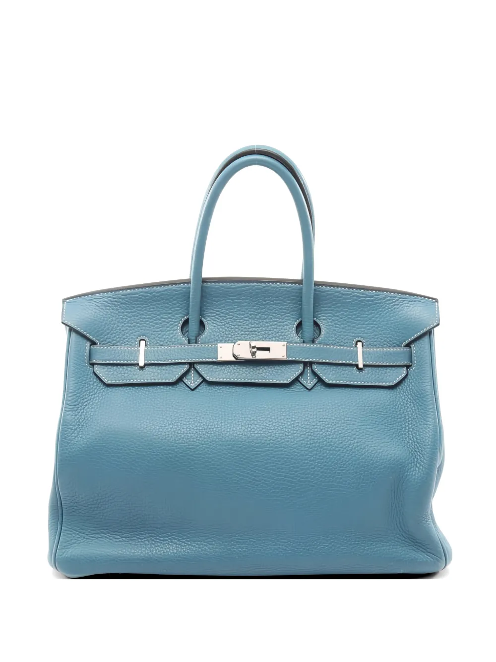 Hermès Pre-Owned 2005 Birkin leather handbag - Blu