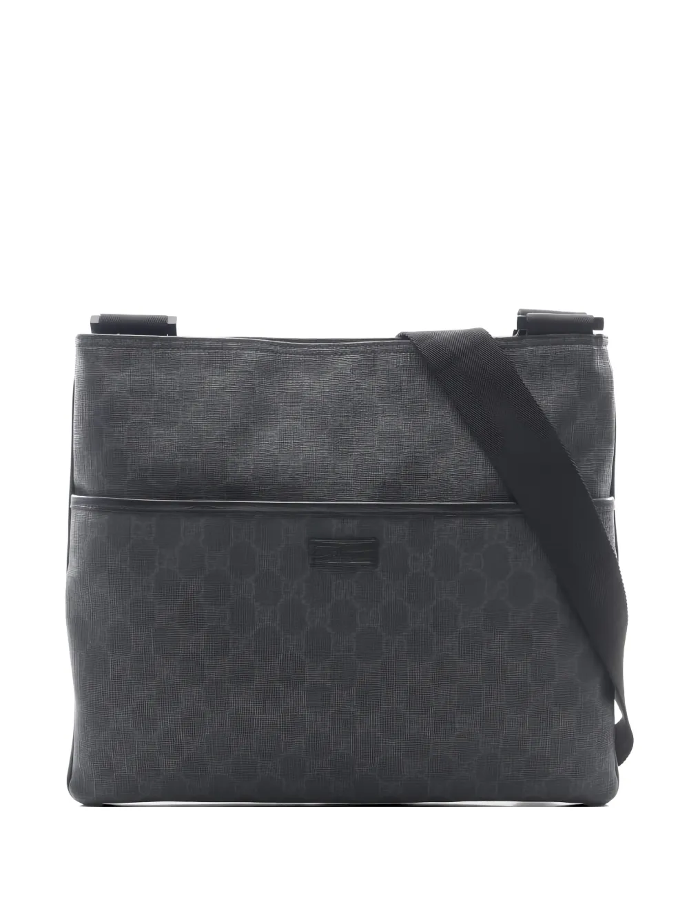 Gucci Pre-Owned Borsa a spalla GG Supreme - Grigio