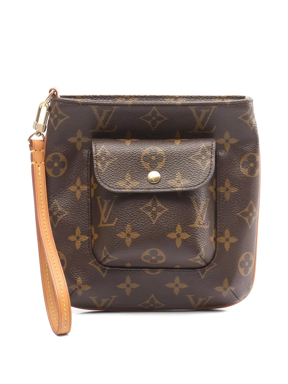 Louis Vuitton Pre-Owned Pouch Partition con monogramma 2002 - Marrone