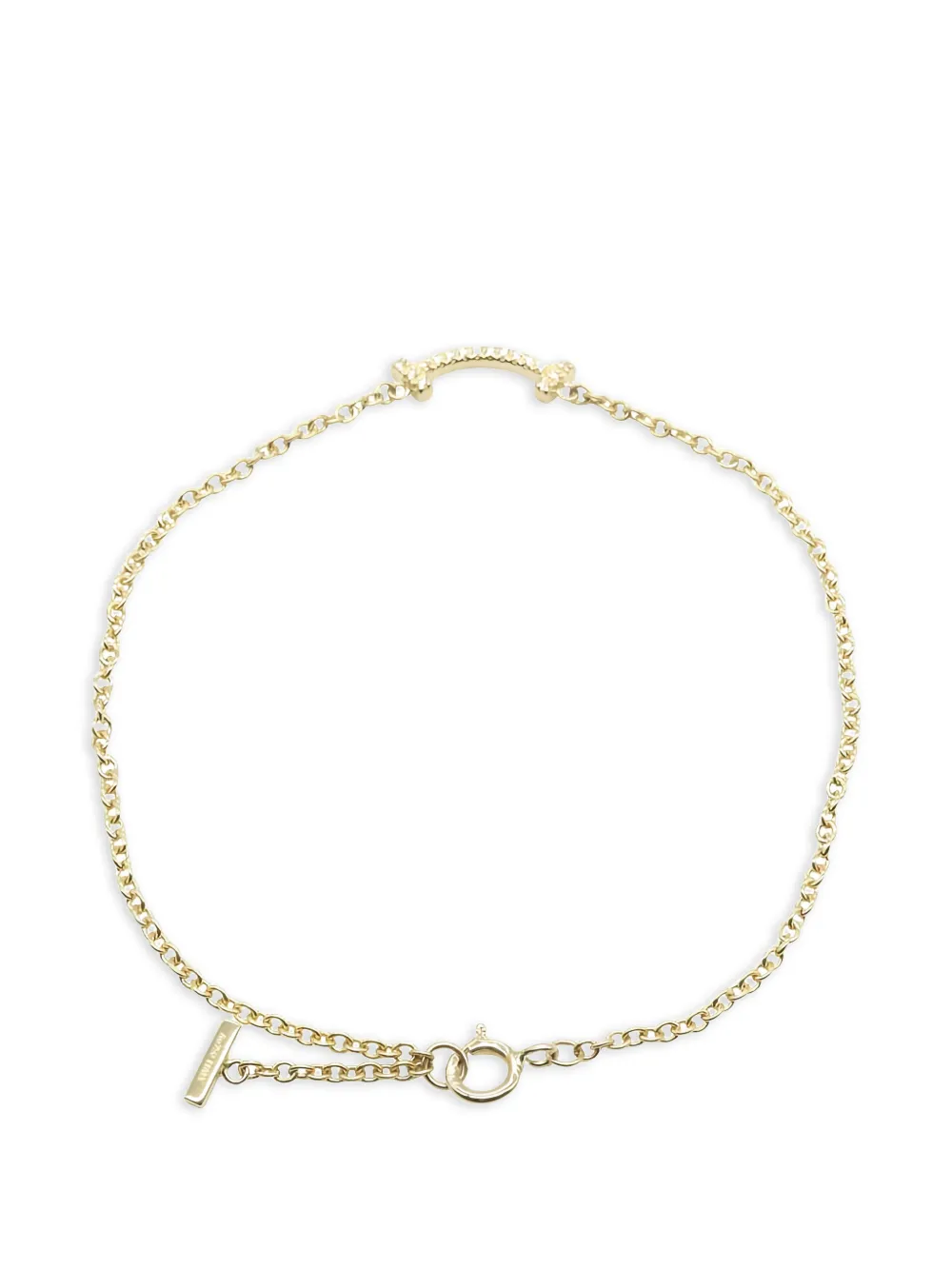 Diamond T-Smile Bracelet