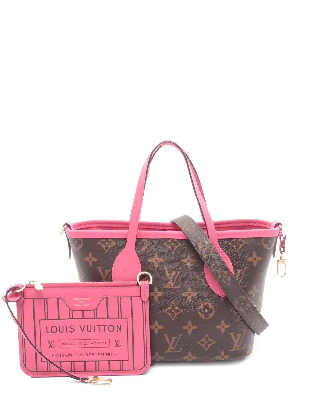 Louis Vuitton Pre-Owned 10s Neverfull Inside Out BB tote bag – Brown