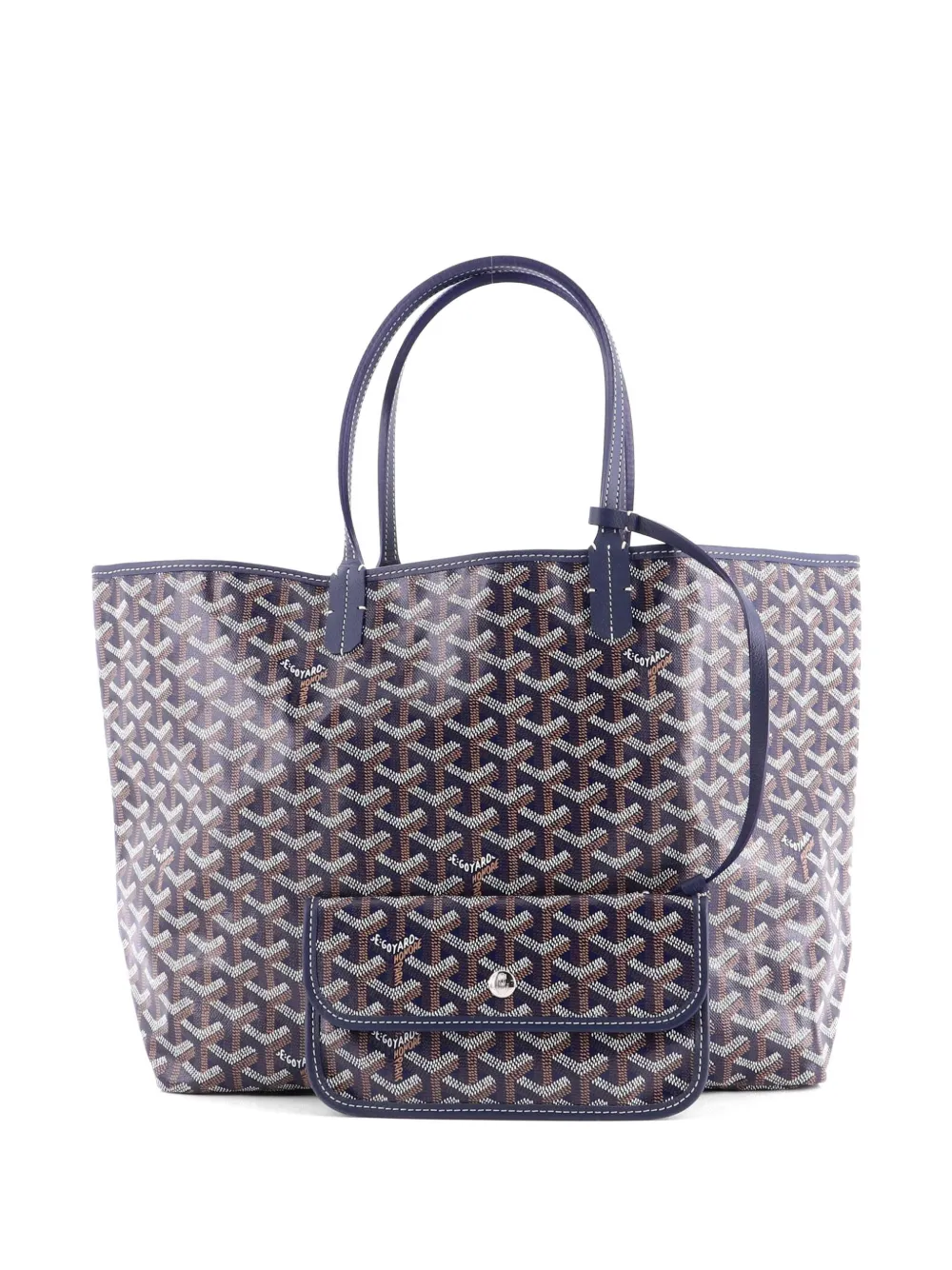 Goyard Pre-Owned Saint Louis Coated Canvas PM tote bag - Blu