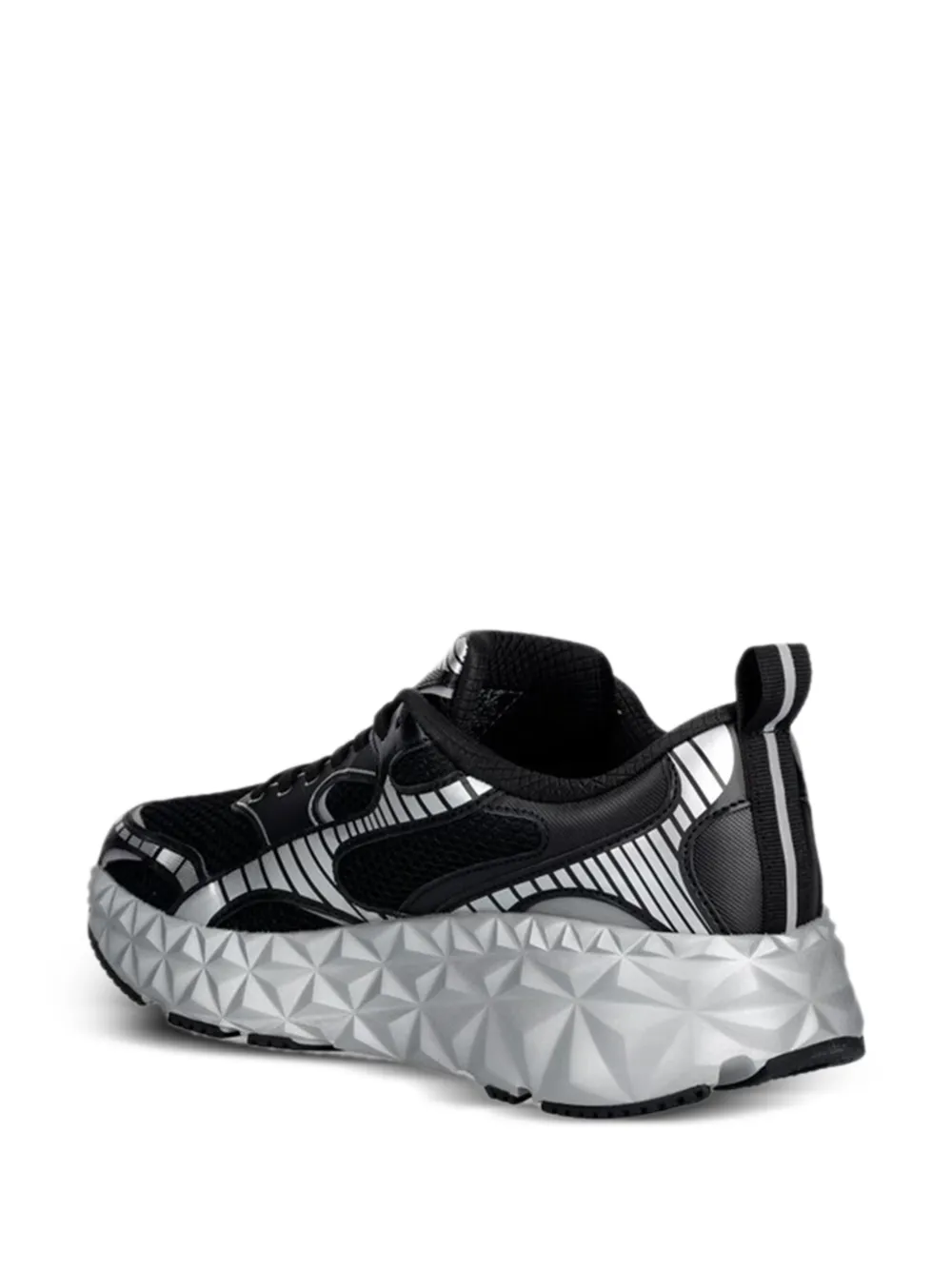Ea7 Emporio Armani Sneakers met vlakken Zwart