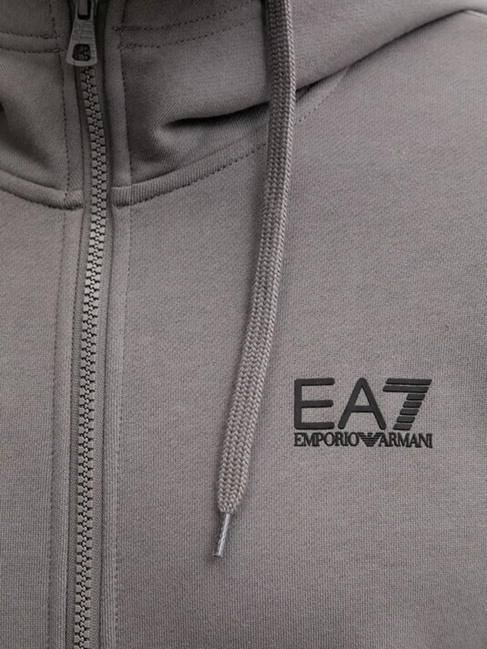 Ea7 Emporio Armani ジップアップ パーカー | グレー | FARFETCH JP