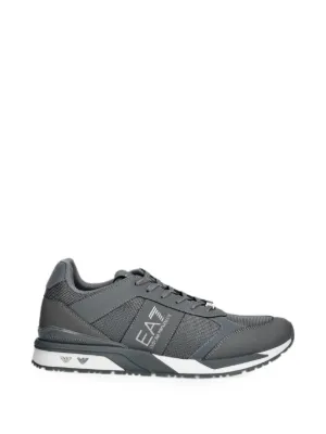 Armani Exchange logo-patch Sneakers | Black | FARFETCH SG
