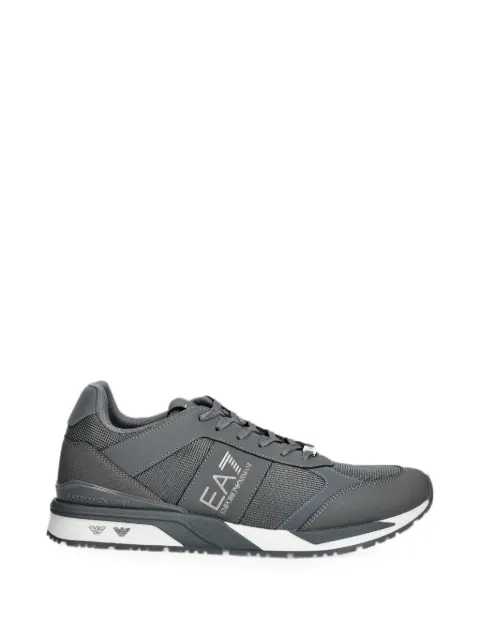 Ea7 Emporio Armani logo-print panelled sneakers