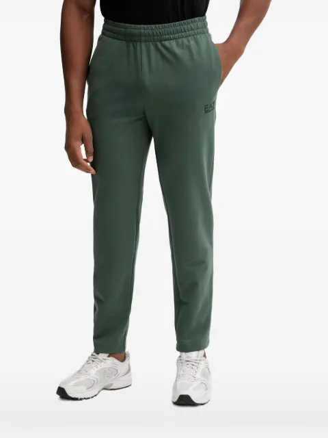 Ea7 Emporio Armani logo-print zip-up tracksuit