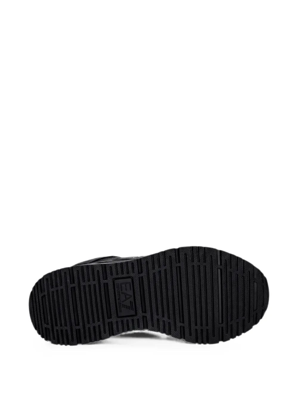 Ea7 Emporio Armani Sneakers met logo Zwart