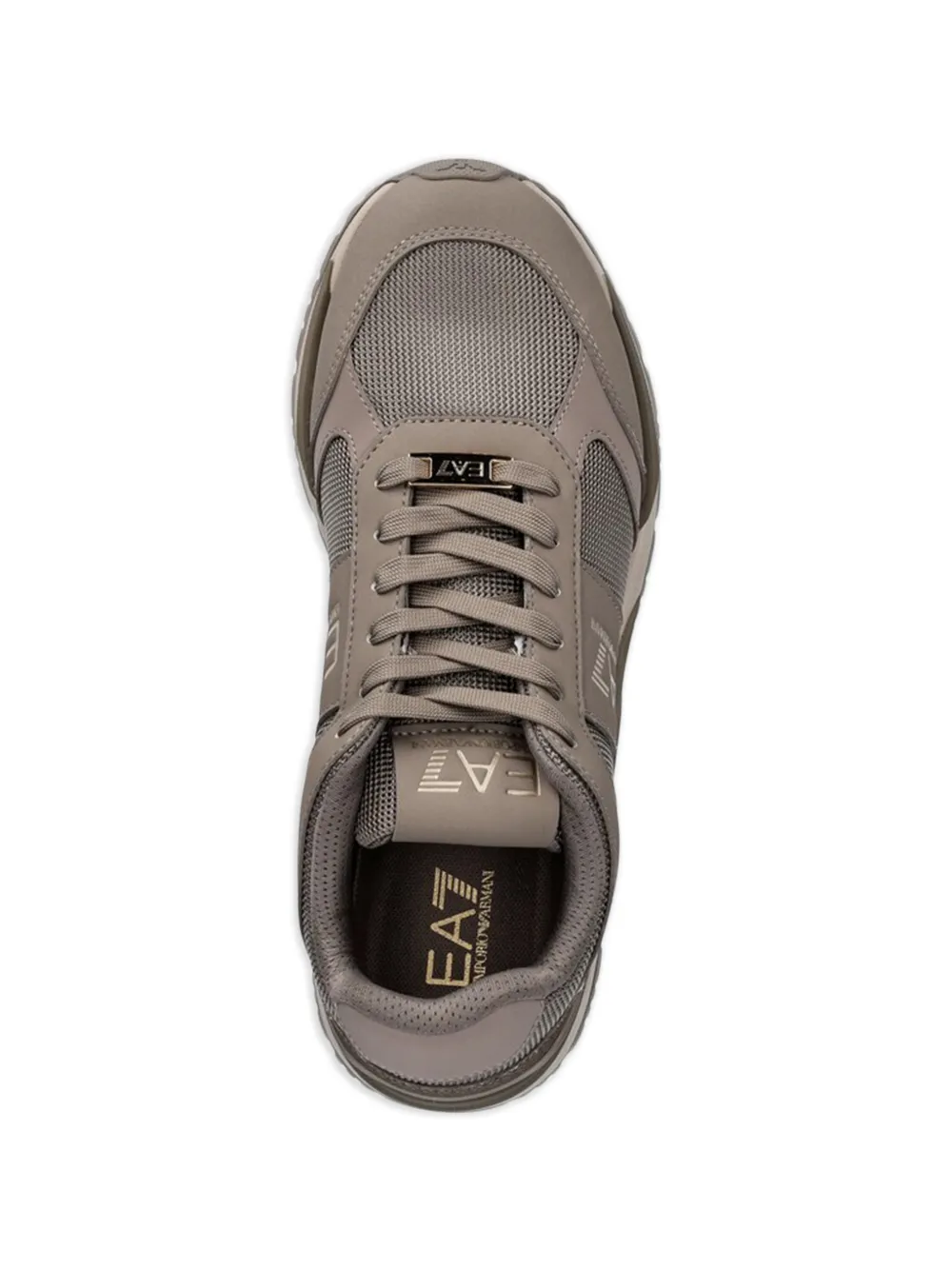 Ea7 Emporio Armani logo sneakers Grijs