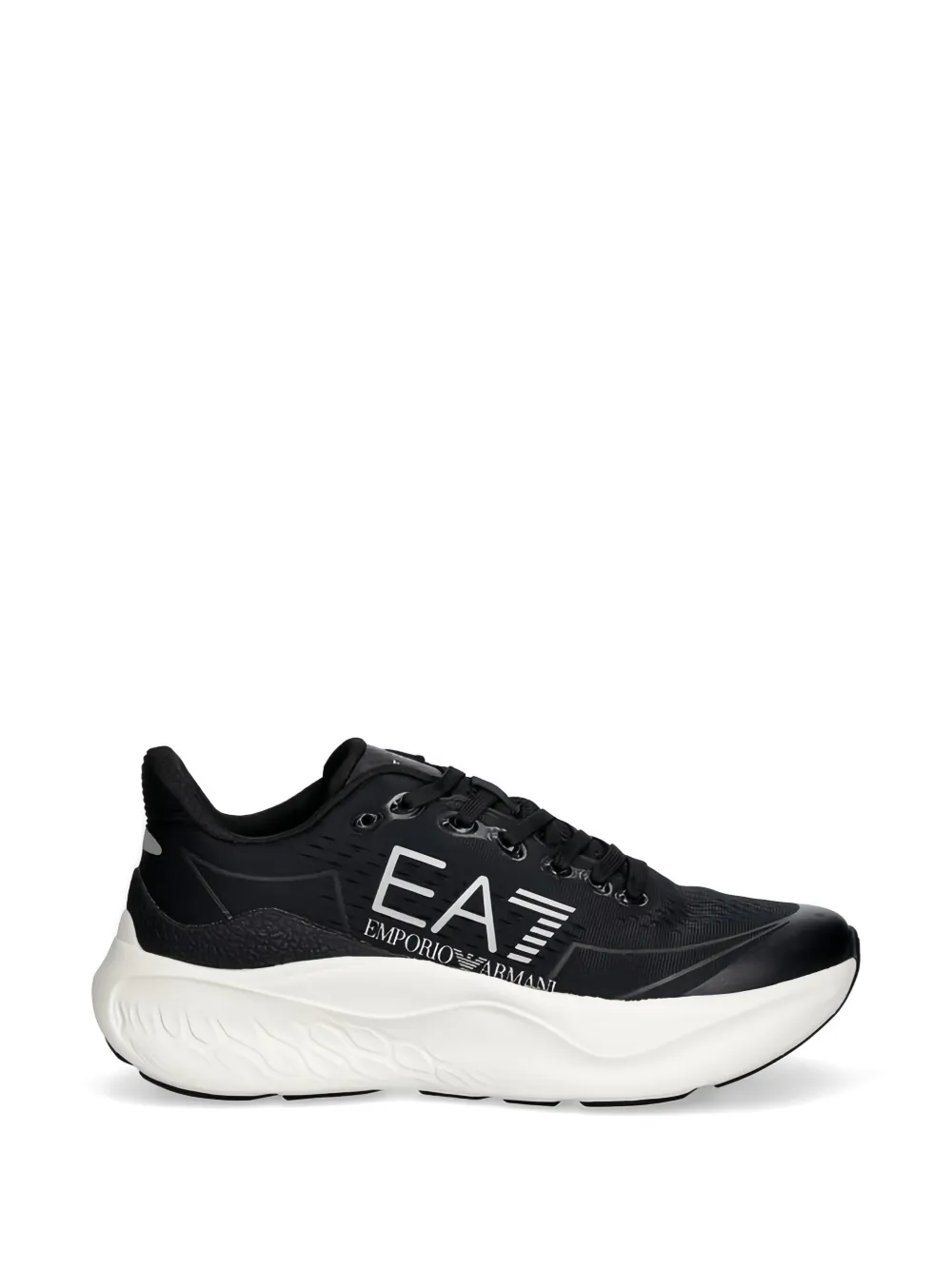 Ea7 Emporio Armani logo-print sneakers - Nero