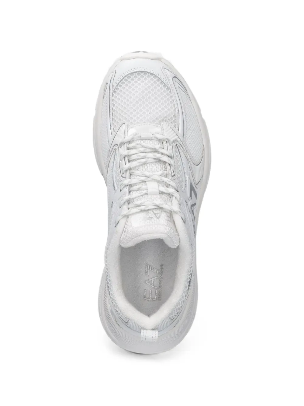 Ea7 Emporio Armani Predator logo-detail sneakers Wit