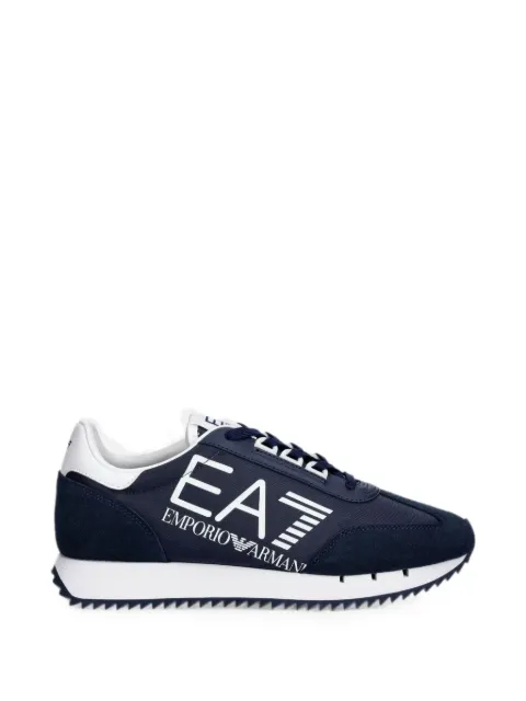 Ea7 Emporio Armani logo-print panelled sneakers