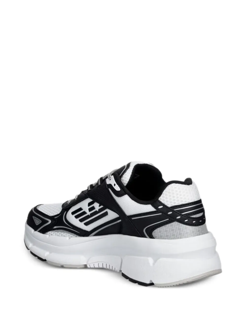Ea7 Emporio Armani logo sneakers Wit