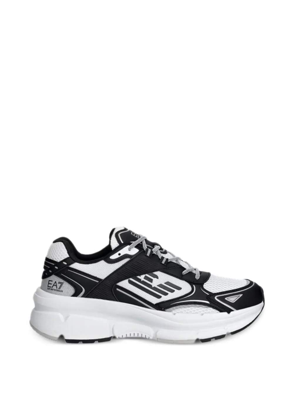Ea7 Emporio Ar i logo sneakers Wit