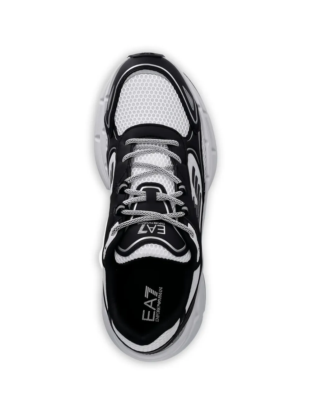 Ea7 Emporio Armani logo sneakers Wit