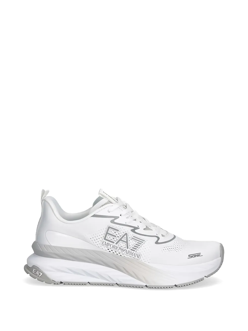 Ea7 Emporio Armani logo sneakers - Bianco