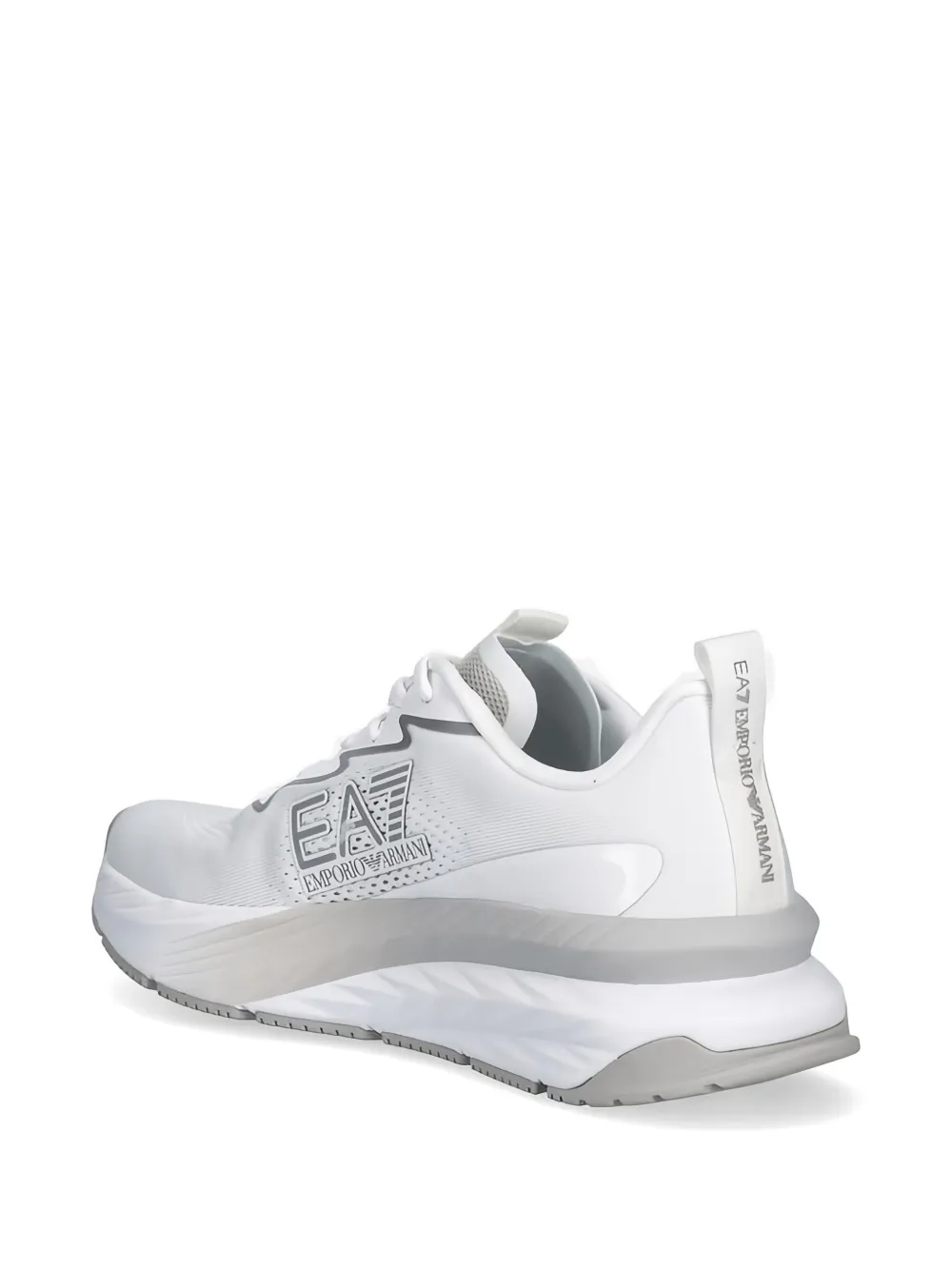 Ea7 Emporio Armani logo sneakers Wit