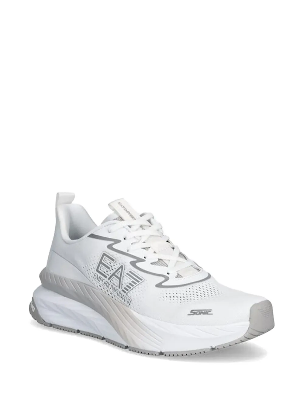 Ea7 Emporio Armani logo sneakers Wit