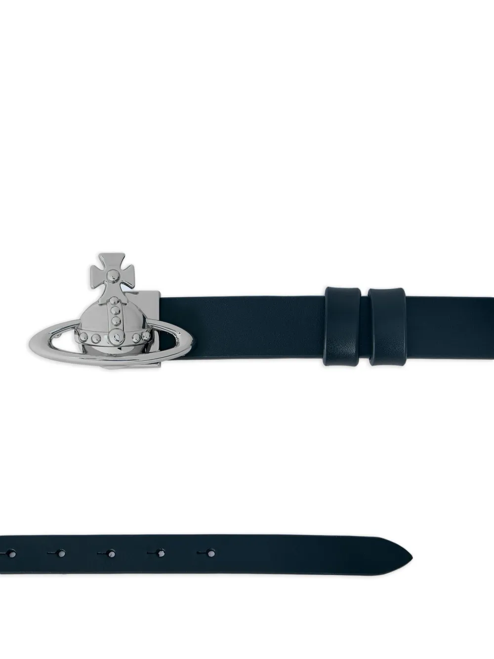 Vivienne Westwood Riem met logogesp Zwart