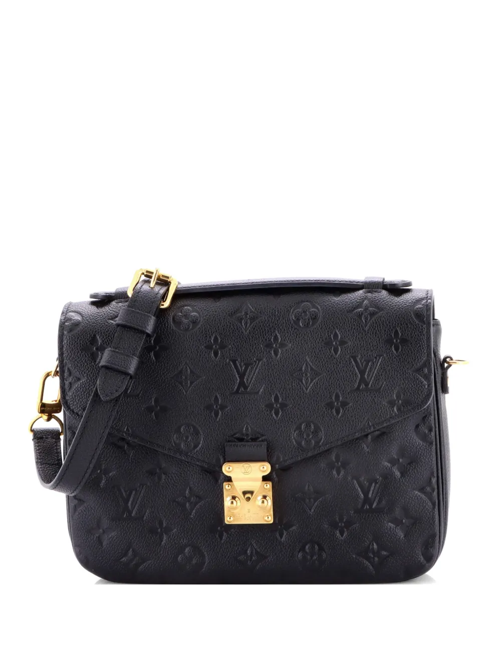 Louis Vuitton Pre-Owned Pochette Metis Monogram Empreinte Leather crossbody bag - Nero