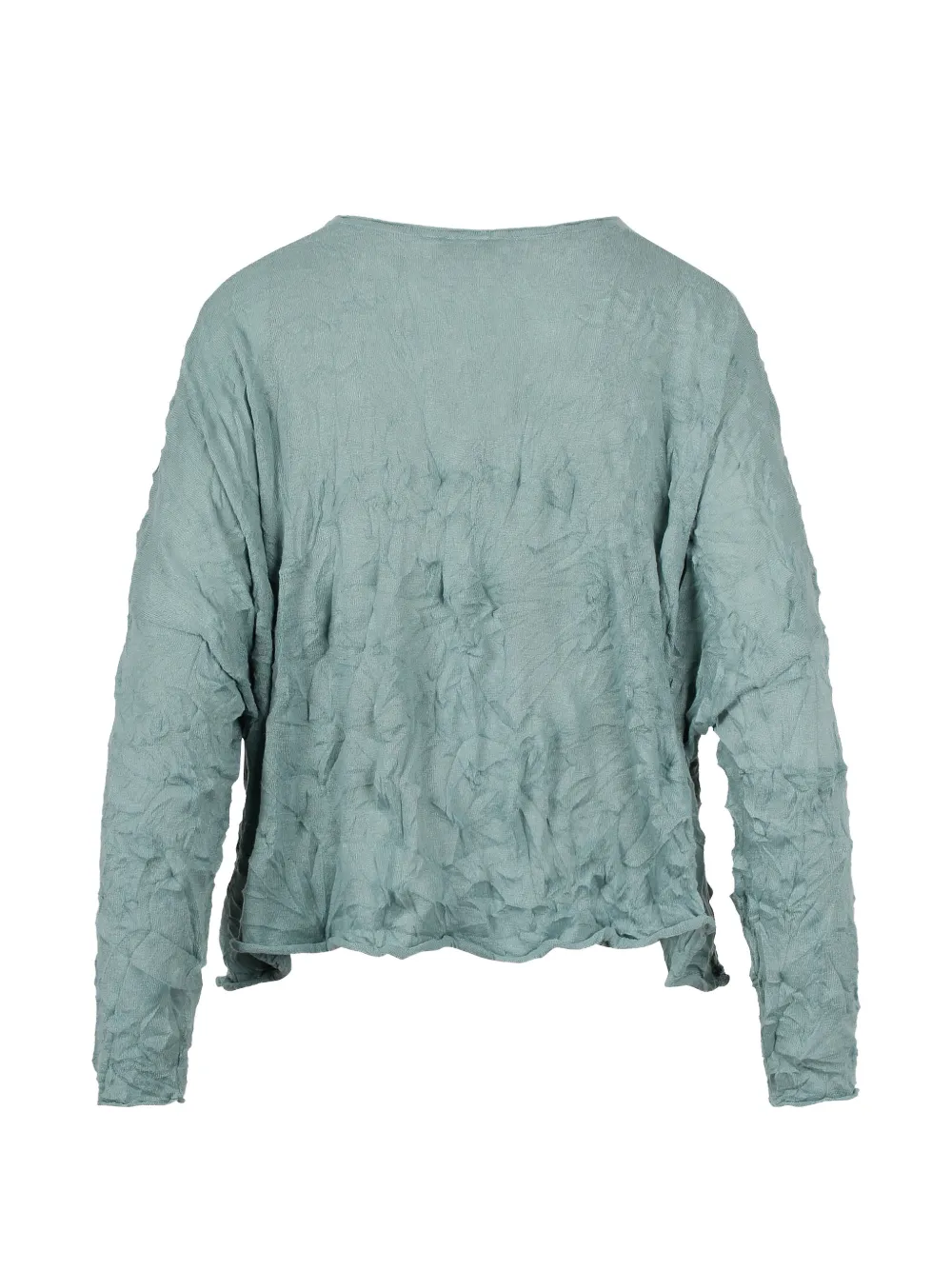  Black Label Jersey Con Efecto Arrugado - Verde 