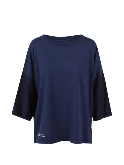 Noumeno Concetp colour-block T-shirt