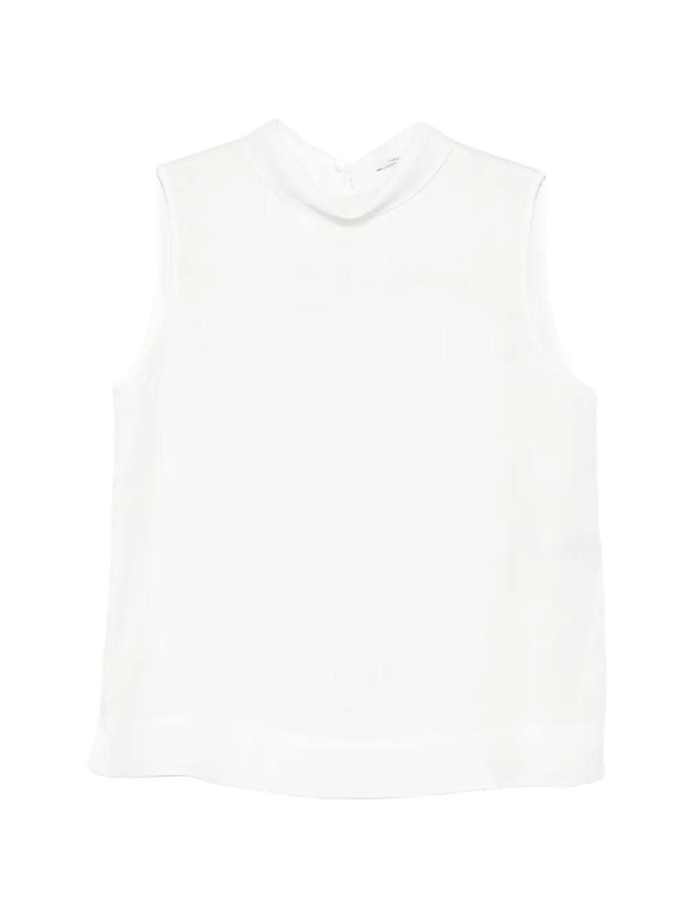 Lardini sleeveless top - Bianco