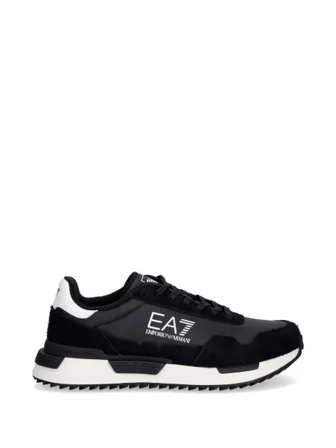 Ea7 Emporio Armani logo-print  panelled sneakers