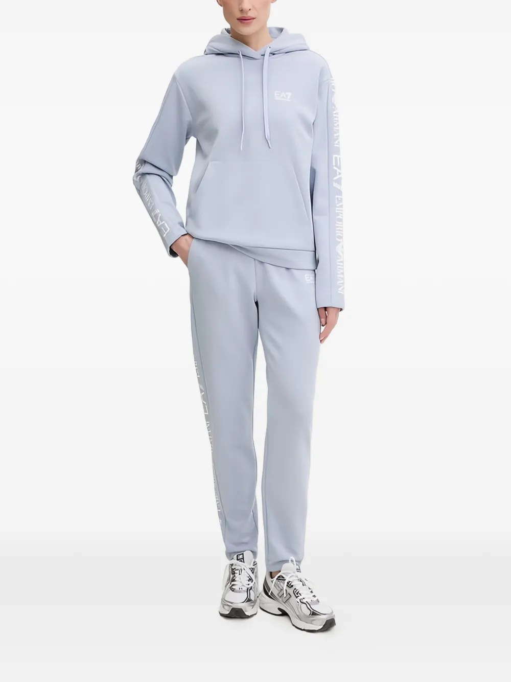 Ea7 Emporio Armani long-sleeve tracksuit - Blu