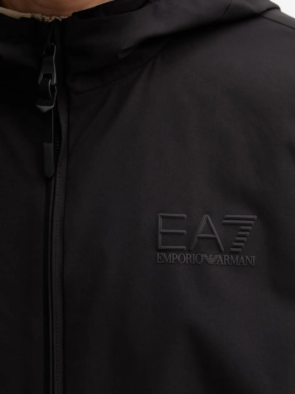 Ea7 Emporio Armani Jack met logoprint Zwart