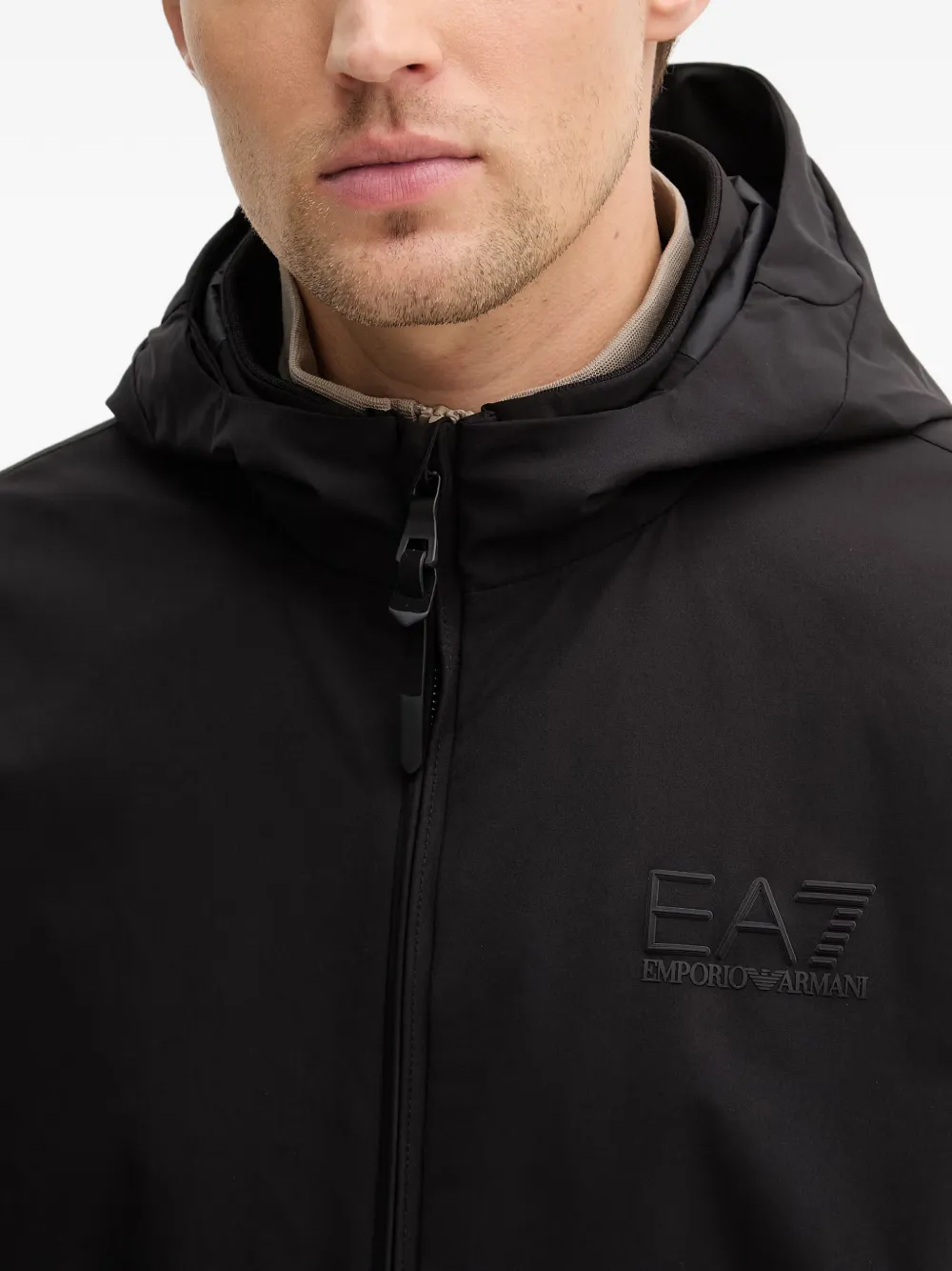 Ea7 Emporio Armani Jack met logoprint Zwart