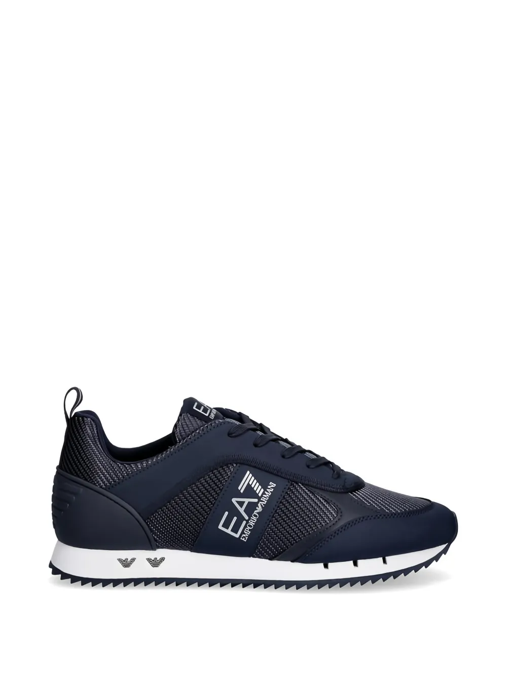 Ea7 Emporio Armani lace-up sneakers - Blu