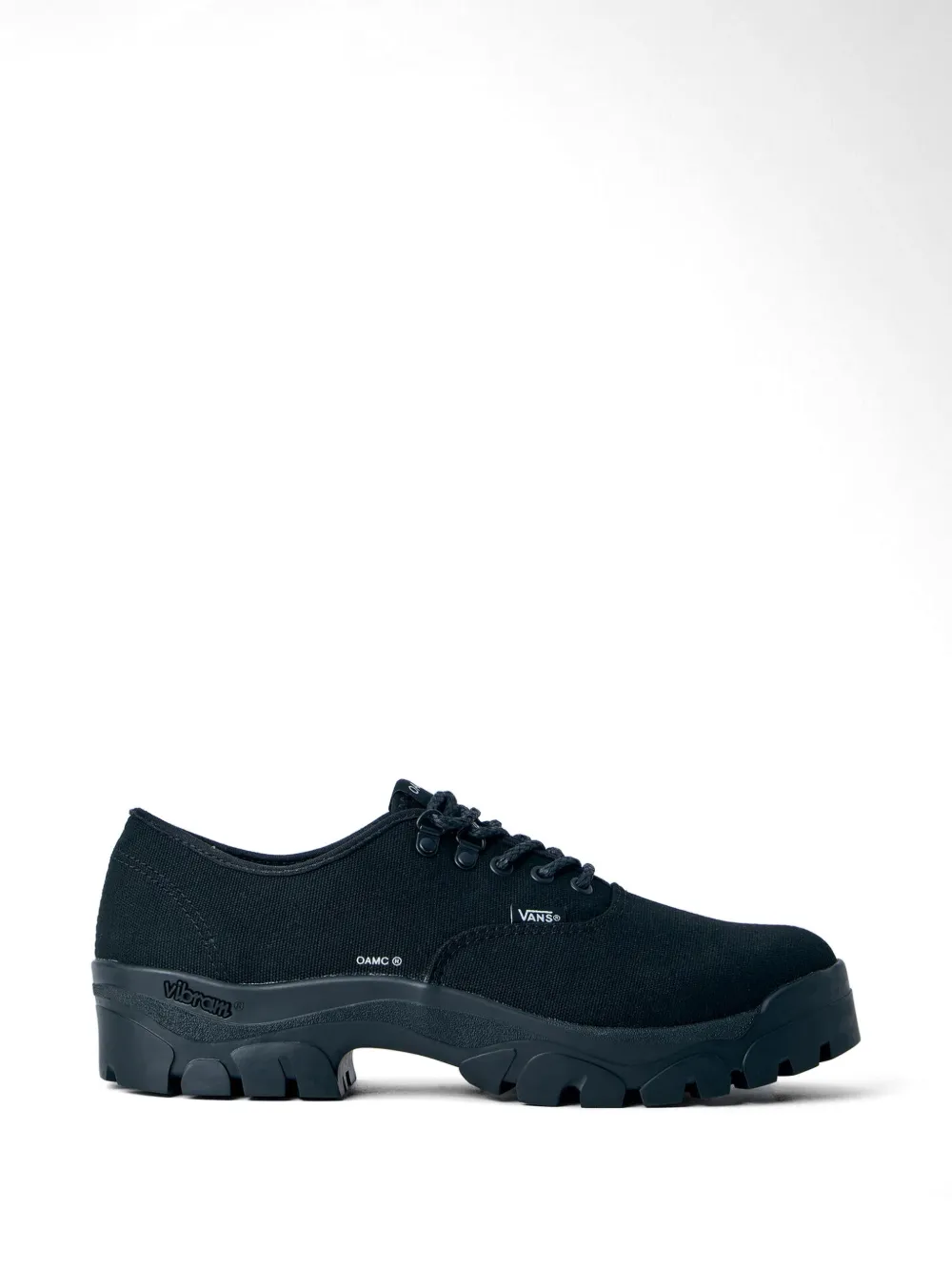 OAMC x Vans canvas lug sole sneakers - Nero