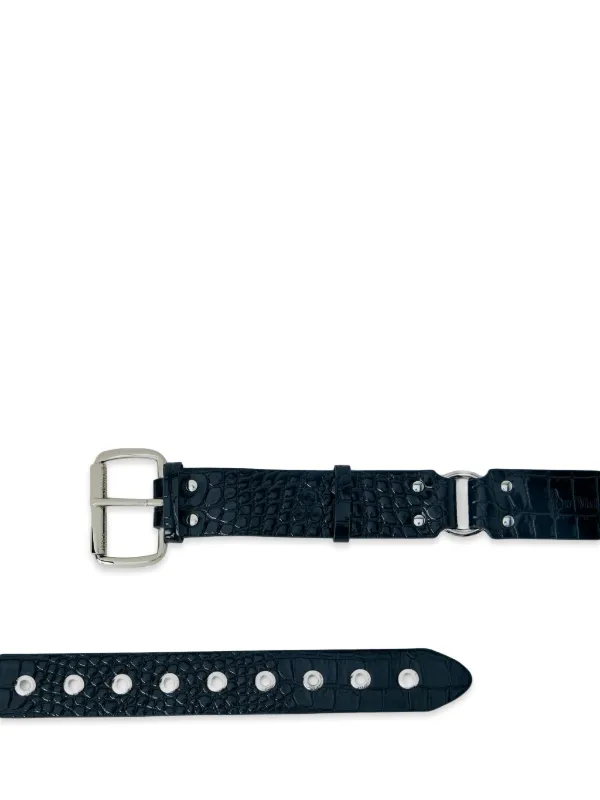 Vivienne Westwood バックル レザーベルト | ブラック | FARFETCH JP
