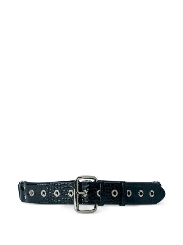 Vivienne Westwood バックル レザーベルト | ブラック | FARFETCH JP