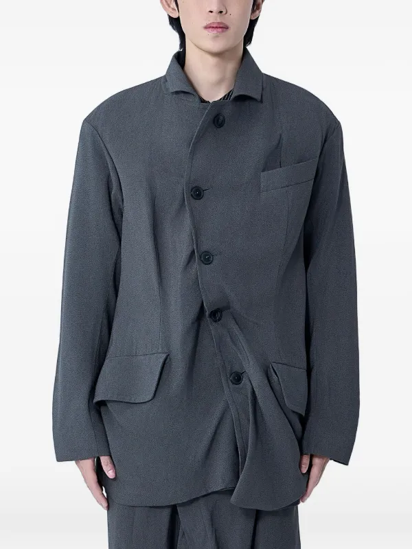 Vivienne Westwood Asymmetrical Blazer in Grey