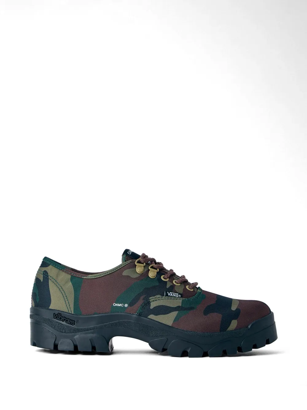 OAMC x Vans camouflage-pattern sneakers - Verde