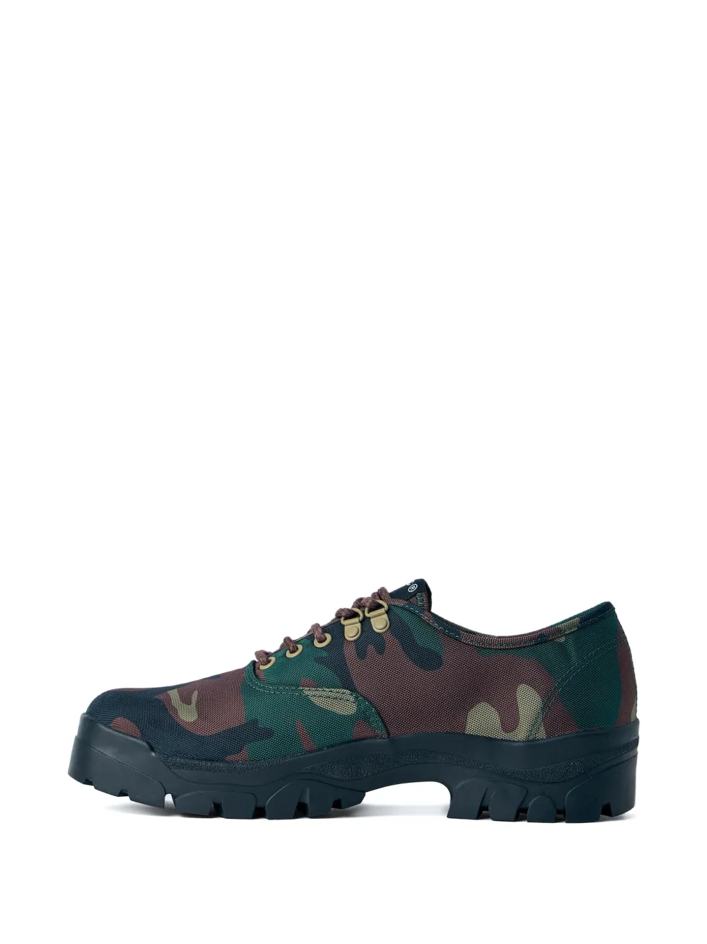  Oamc X Vans Camouflage-pattern Sneakers - Green 