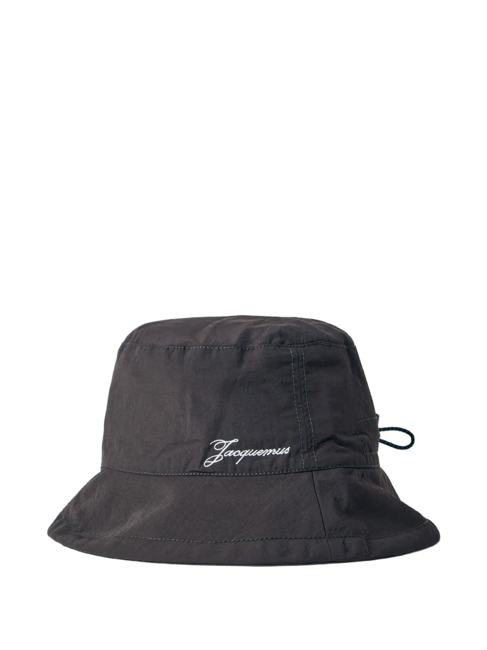 Jacquemus logo-embroidered bucket hat - Marrone