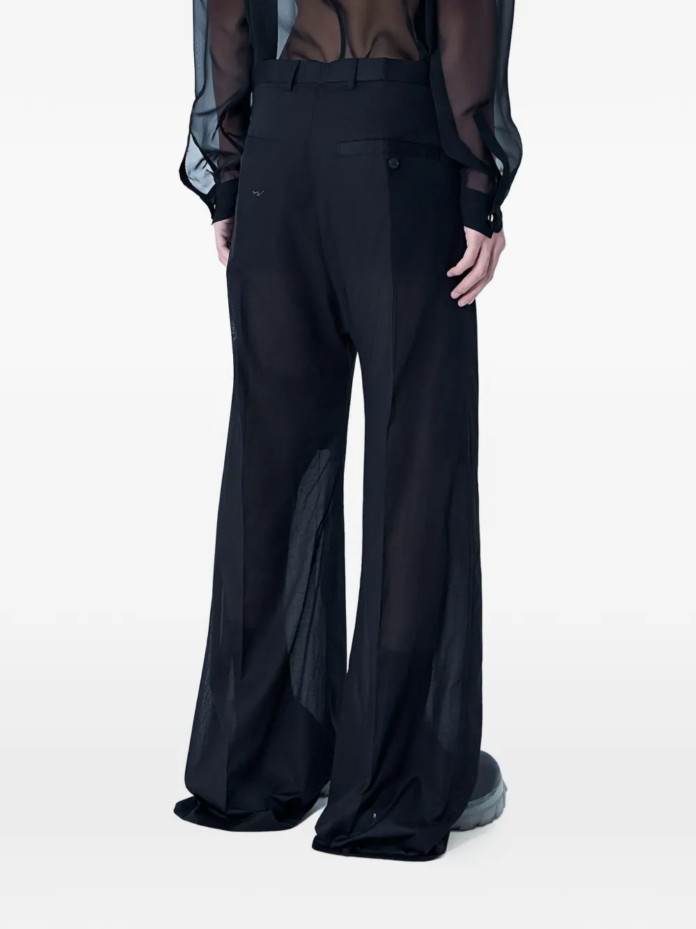 Rick Owens Broek met ritssluiting Zwart