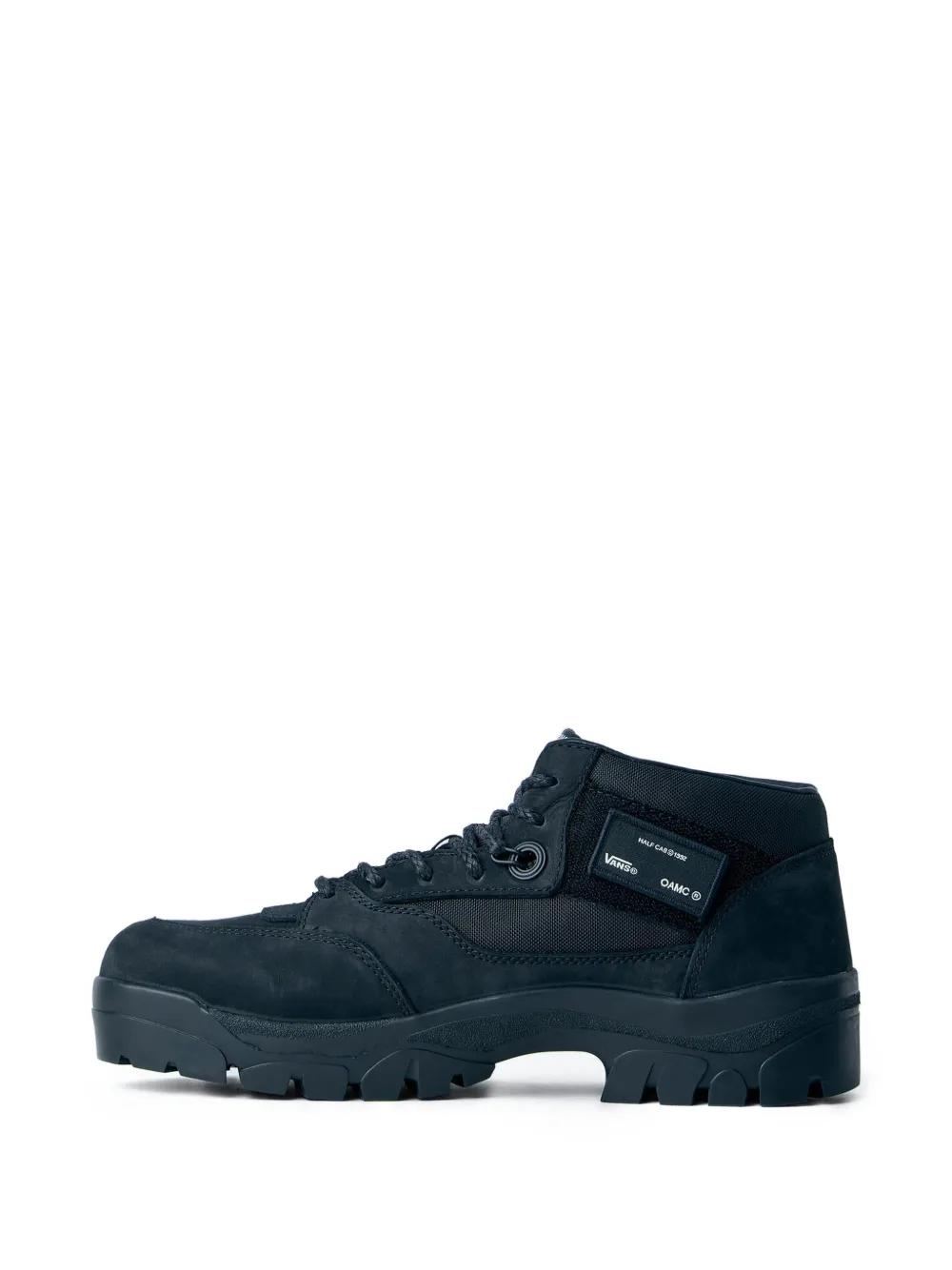  Oamc X Vans Logo-patch Sneakers - Black 