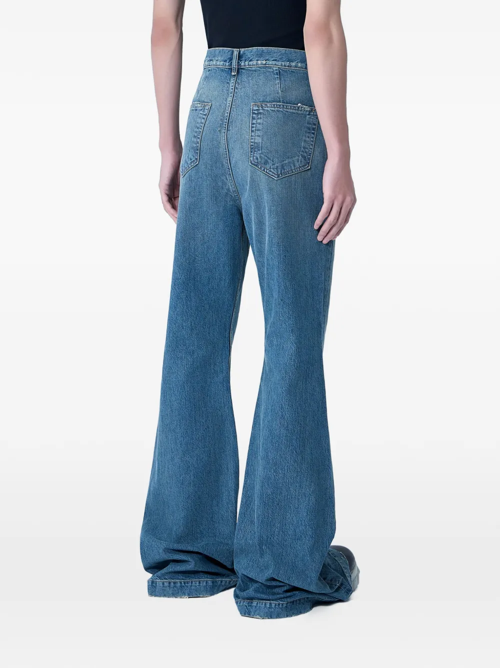  Rick Owens Drkshdw Bolan Bootcut Jeans - Blue 