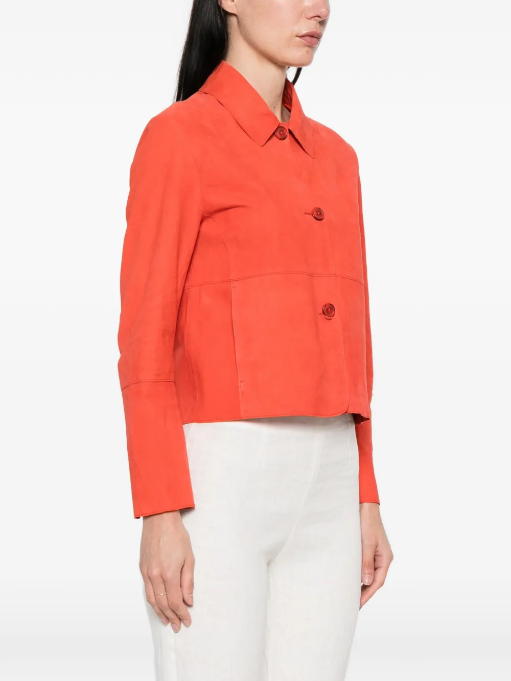  Bully Pocket Button Jacket - Orange 