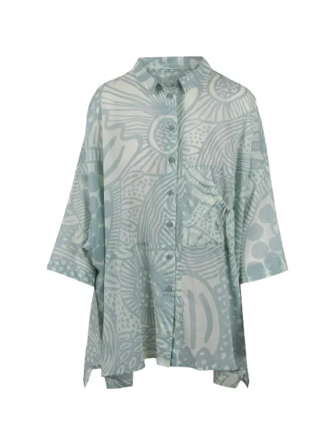 Black Label printed shirt